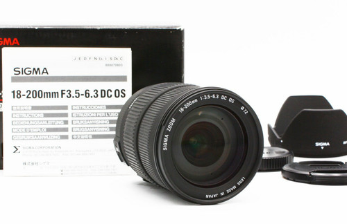 Sigma 200mm 6 3 dc - af, 18-200mm