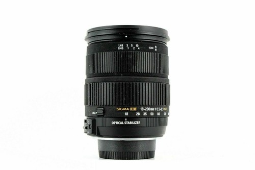 Sigma objektiv 200 mm - objektiv, 18–200