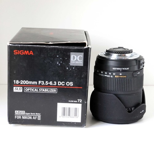 Sigma 200mm 6 dc os - 18-200mm,