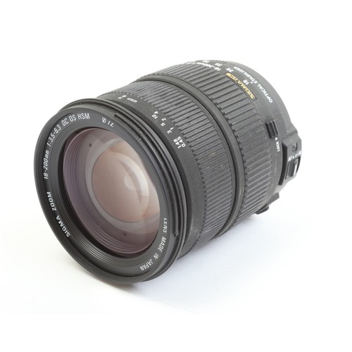 Nikon sigma 3 - nikon, 3,5-6,3/18-200