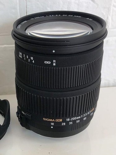 Sigma 200mm 3 dc - 18-200mm, os